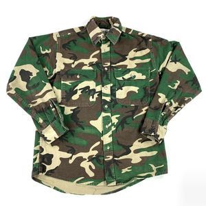 Gander Mountain Fleece Camouflage Button Up Shirt